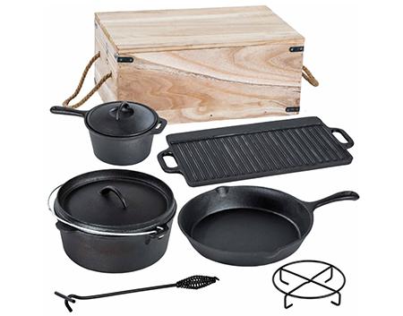 <b>Name</b>:7-piece camping pot set<br />